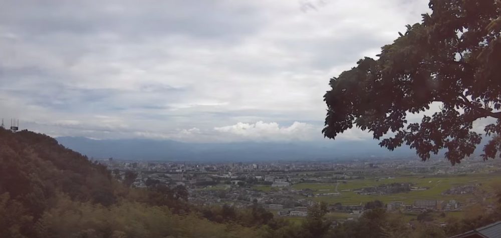 富山平野立山連峰