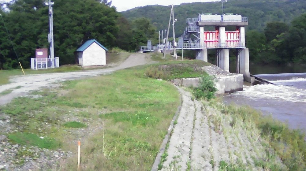 雨竜川41.0KP右岸上流