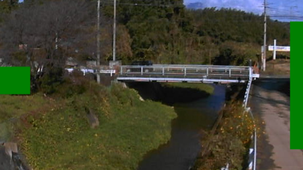 蕨沢川4.1KP佐賀橋