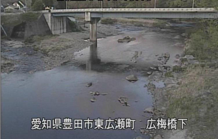 矢作川広梅橋