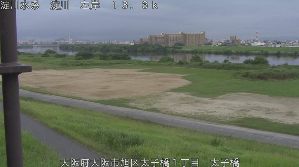 淀川左岸13.6K太子橋