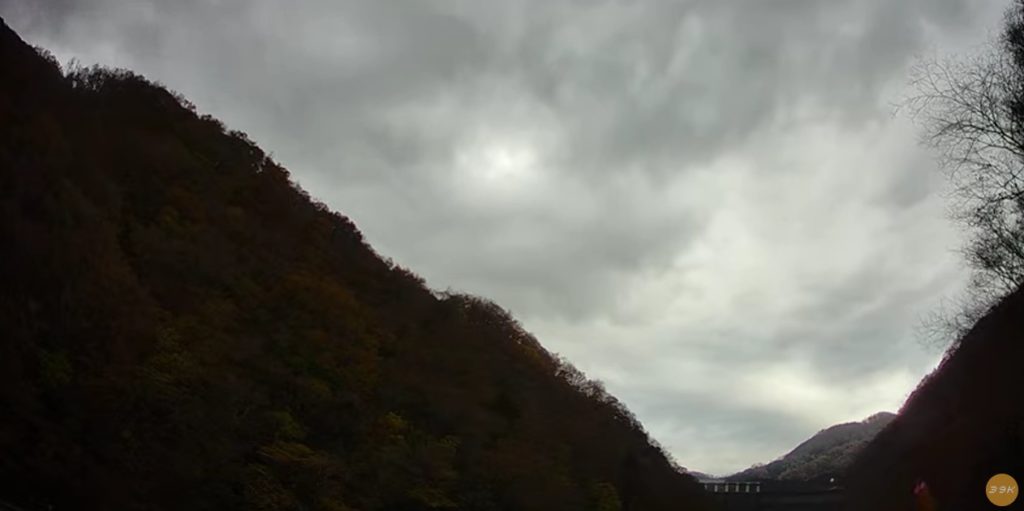 湯原ダム湯原温泉天気