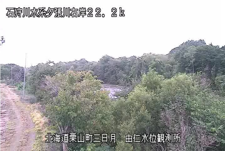 夕張川右岸22.2K