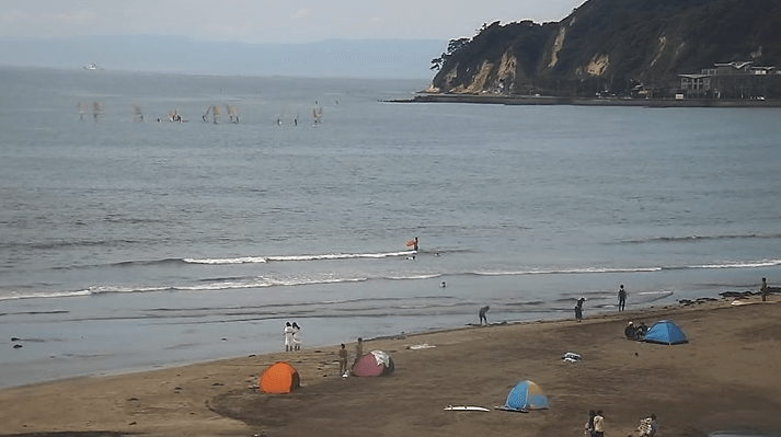 由比ヶ浜 神奈川県鎌倉市由比ガ浜 材木座 ライブカメラ ライブカメラjapan Fujiyama