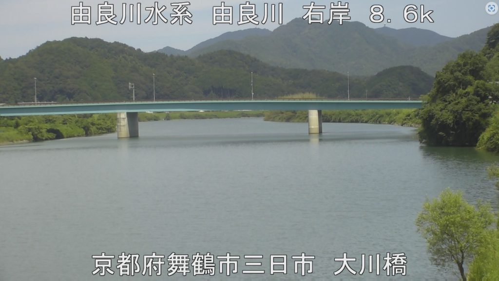 由良川右岸8.6K大川橋