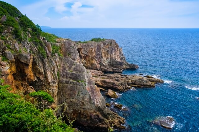 和歌山県南紀白浜三段壁